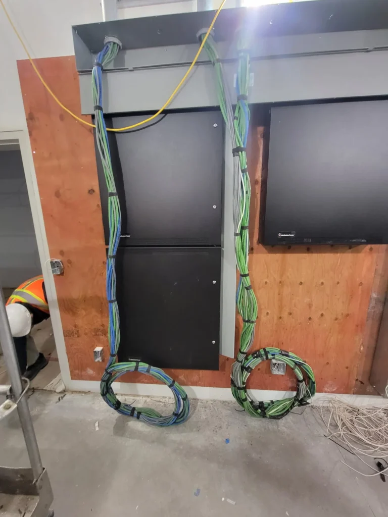 Wiring and Brackets (J-Hooks)